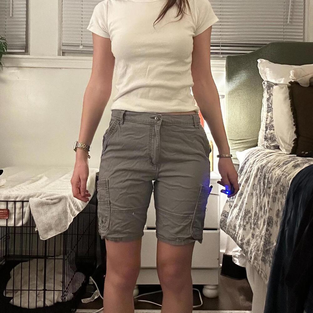 Vintage Wrangler Cargo Shorts in Grey